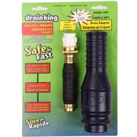 Drain King VIP1 Drain Opener Kit, 1 - 2 in, Plastic