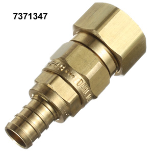 ADAPTER PEX BRASS 1/2X5/8