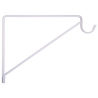 SHELF/ROD SUPPORT STD WHITE