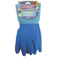 Glove Latex Clean N Chem Xlrg