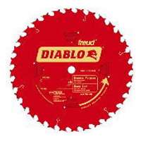 Diablo D0624X Circular Saw Blade, 6-1/2 in Dia, Carbide Cutting Edge, 5/8 in