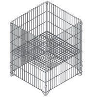 BIN DUMP DSPL SHF BLK GRID 2X2