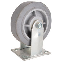 GRAY RIGID CASTER 2X6" WHEEL