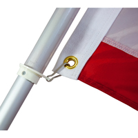 FLAG POLE ALUM 6FT W/SLEEVE