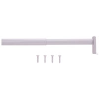 ROD CLOSET ADJ 18-30IN WHITE