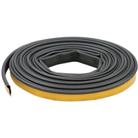 GASKET DOOR SILI 1/2X20FT BLK