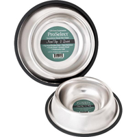 HEAVY NO-TIP SS BOWL 24OZ