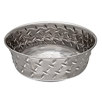BOWL DIAMOND PLATE 5QT