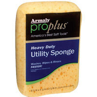 Armaly ProPlus 00009 Utility Sponge, 6-1/4 in L, 4-3/4 in W, 2-1/2 in Thick,