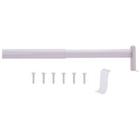 ROD CLOSET ADJ 72X120IN WHITE