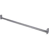 CLOSET ROD ADJ 96X150IN SILVER