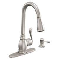 MOE-CA87003SRS KIT FAUCET 1H SS