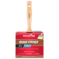 WOOSTER F5116-4 Paint Brush, 4 in W, 2-9/16 in L Bristle, China Bristle,