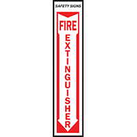 SIGN FIRE EXTINGUISHER GLOW