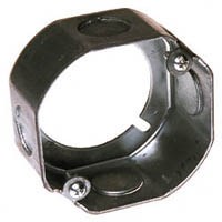 RING OCTAGON STL 3.5 IN 11.8CU