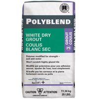 CPBWDG25 WHITE DRY TILE GROUT