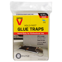 Victor Hold-Fast M668HDB Mouse Trap, 5.9 in L, 4.3 in W, Glue Locking