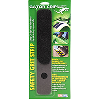 INCOM Gator Grip RE624BL Safety Grit Tape, 12 in L, 2 in W, Black