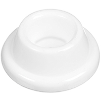 MPB237 WALL DOOR STOP WHITE