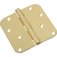 HINGE DOOR 3IN 5/8 RC BRASS