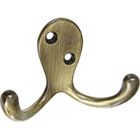 830150 HOOK ROBE DOUBLE PRONG