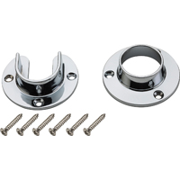 FLANGE SET CLOSET HD CHROME