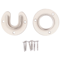 CLOSET FLANGE SET NICKEL