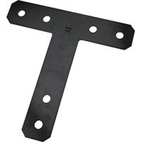 NAT-N266471 T-PLATES 6X5 BLK