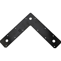 NAT-N266474 CORNER PLATE 9X2X1/8