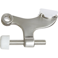 SATIN NICKEL HINGE PIN DOOR STOP