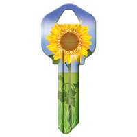 KEY BLANK KW1-17 SUNFLOWER