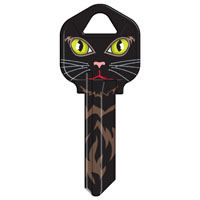 KEY BLANK KW1-37 CAT-FACE BLK