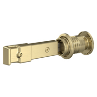 BARN DOOR LOCK 5x1-1/4 BRSH GOLD