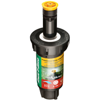 Rain Bird 1802AP4 Pop-Up Sprinkler, 1/2 in Connection, FNPT, 2 in H Pop-Up, 4 ft, Adjustable Nozzle,