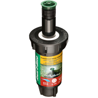 Rain Bird 1802AP8 Pop-Up Sprinkler, 1/2 in Connection, FNPT, 2 in H Pop-Up, 8 ft, Adjustable Nozzle,