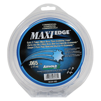 ARNOLD Maxi Edge WLM-H65 Trimmer Line, 0.065 in Dia, Polymer, Blue
