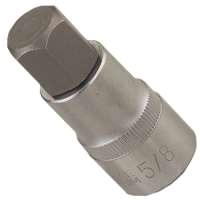 5/8IN SOCKET HEX BIT 1/2DR SAE