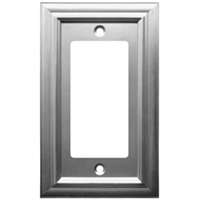 94RN GFCI PLATE SATIN NICKEL