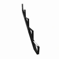 RISER STAIR 4-STEP STEEL BLACK