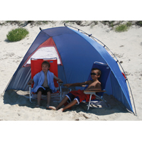 Rio Brands BH201-88OGPK4 Portable Sun Shelter; 102 in Open L; 56 in Open W;