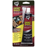 DAP 7079800754 Gasket Maker, 2.8 fl-oz, Paste, Acetic Acid