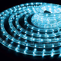 ROPE LIGHT LED BLUE 18FT