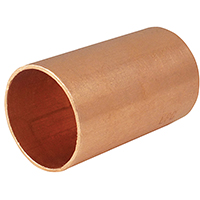 COUPLING COPPER STOP CXC 1-1/2