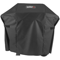 Weber 7138 Premium Grill Cover; 48 in W; 17.7 in D; 42 in H; Polyester;