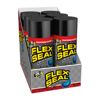 Flex Seal FSBLKMINI Sealant, Mini, Black, 2 oz, Can