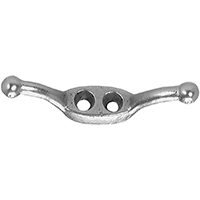 Campbell 4015 Series T7655412 Rope Cleat, Nickel