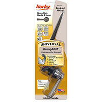 HANDLE FLUSH TLT SMPL BRSH NIC