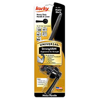 HANDLE FLUSH TLT SMPL MAT BLK