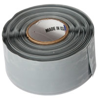 Keeney K855-3 Silicone Tape, 14 ft L, 1 in W, Gray