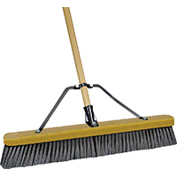 24 STIFF POLY PUSHBROOM